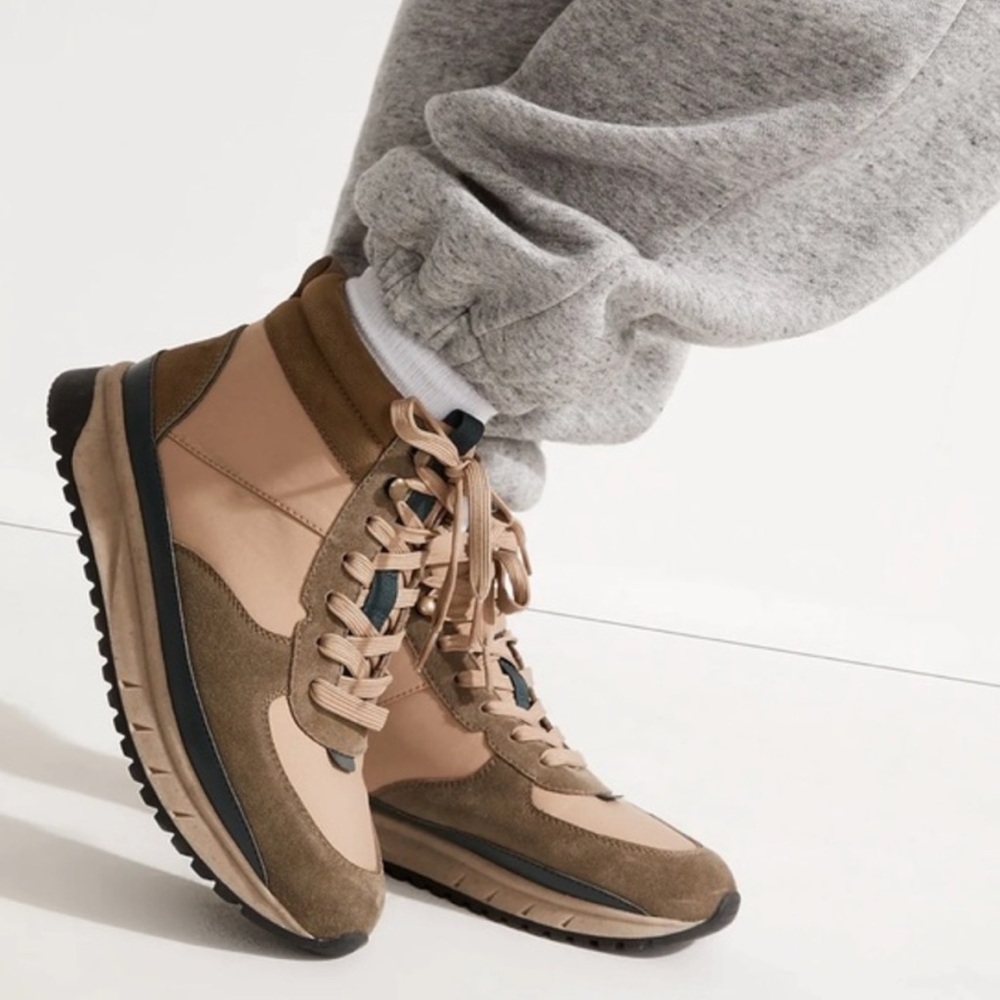 Madewell kickoff high top sneakers